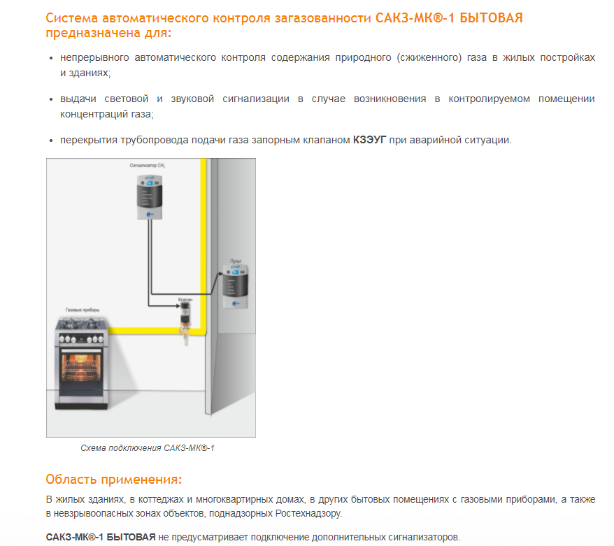 Акт проверки сигнализатора загазованности образец